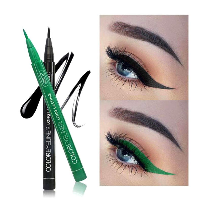 Matte Liquid Eyeliner Set, COOSA 12 Colors Waterproof Eyeliner Long Lasting Eye Liner Pen Set -12PCS 12PCS-B - BeesActive Australia