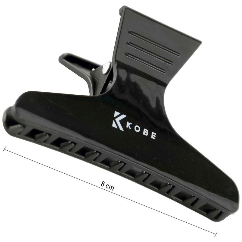 Kobe Professional Hairdresser's Black Butterfly Hair Clips (x12), the perfect hair clip for women or men. - BeesActive Australia