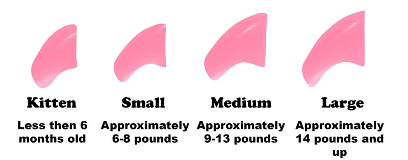 Purrdy Paws 40-Pack Soft Nail Caps for Cat Claws Soft Pink Medium - BeesActive Australia