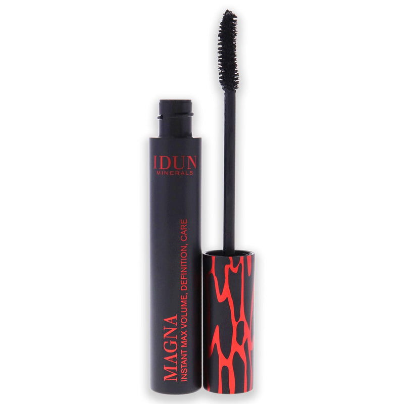 IDUN Minerals Mascara, Magna - Volume & Definition - Creates Perfect Separation - Nickel & Chromium Natural Pigments, Ophthalmologically Tested, Safe for Sensitive Eyes & Contact Lens - Black, 0.43 oz - BeesActive Australia