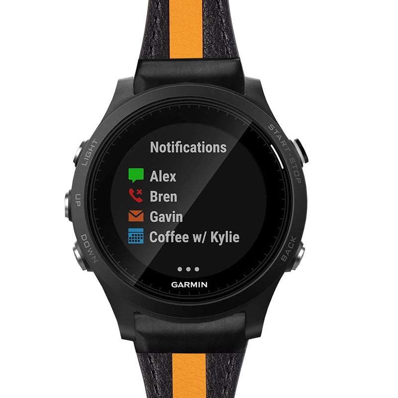 Hepsun Compatible with Garmin Fenix 5X/Fenix 5X Plus/Fenix 6X/Fenix 6X Pro/Fenix 3/Fenix 3 HR/Tactix/Descent MK1/D2 Delta PX/D2 Charlie 26mm Quick Release Watch Bands Genuine Leather Slim Thin Dressy Elegant Watch Straps (Black) Black - BeesActive Australia
