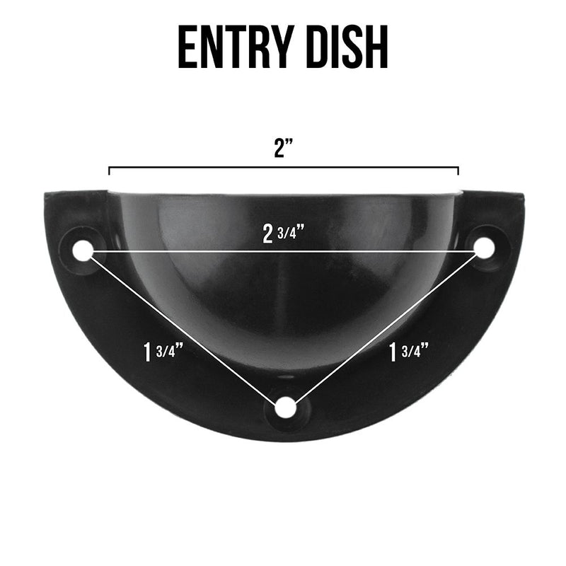 Brybelly Universal Entry Dishes for Standard Foosball Tables (Pack of 2) - BeesActive Australia