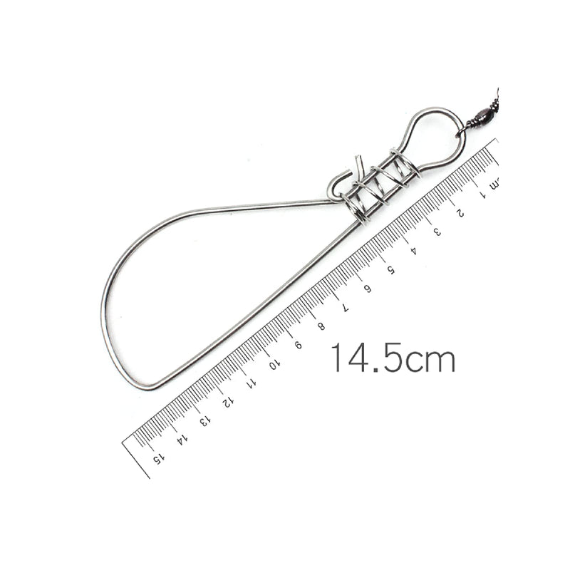 20PCS Fishing Stringer Clip, Fish Stainless Steel Snaps, Fish Lock Holder for Hiking Outdoor Fishing Tool - BeesActive Australia