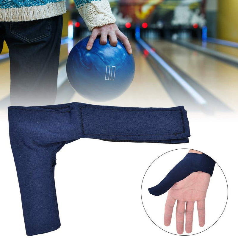 Ruiqas Bowling Thumb Saver Protector Glove, Thumb Stabilizer Save for Bowling Ball Right or Left Hand Compact and Lightweight gem blue - BeesActive Australia