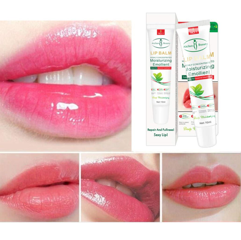 AICHUN BEAUTY Lip Balm Repair Deep Moisturizing Emollient Peeling Nourishes Dry Protective Sexy Lips 10ml - BeesActive Australia