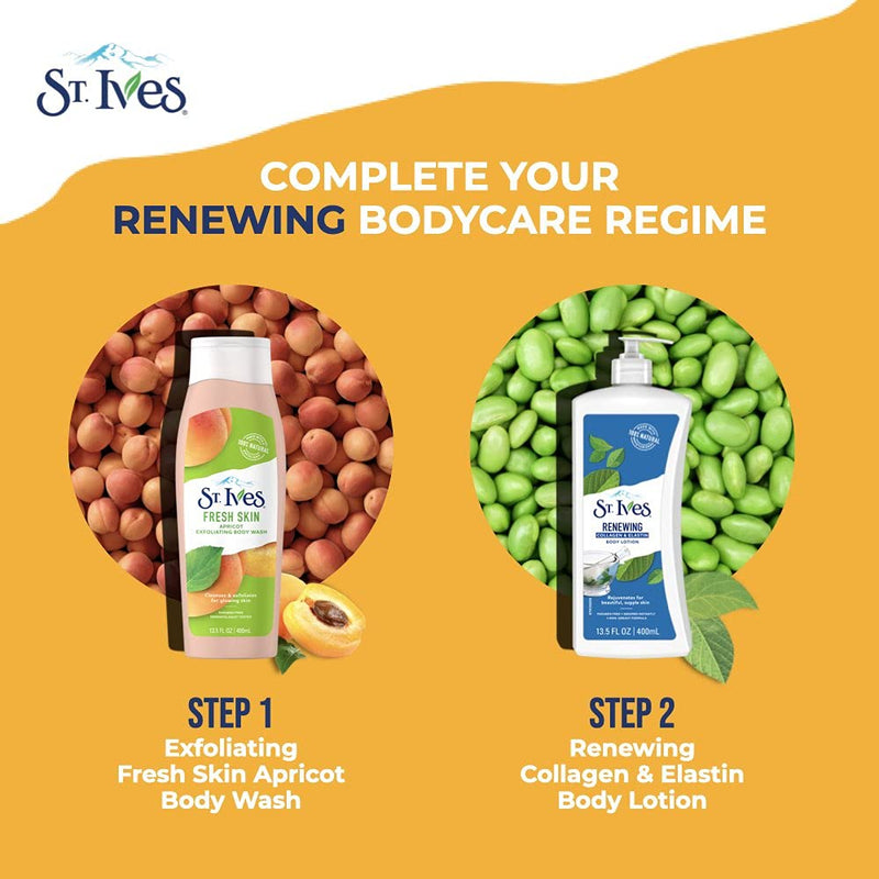 St. Ives Skin Renewing Body Lotion, Collagen Elastin 21 oz Unscented  21 Ounce - BeesActive Australia