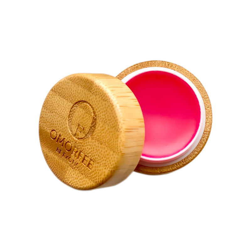 Omorfee 100% Organic Tinted and Moisturizing Lip Balm Treatment Strawberry Flavor- 10g/0.35Oz - BeesActive Australia