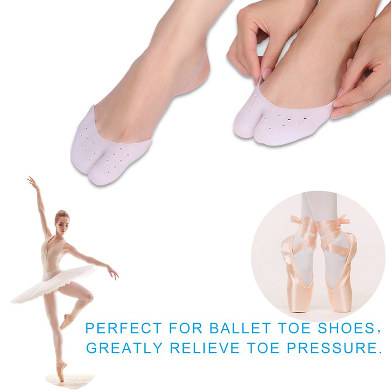 Toe Sleeve Pads,Toe Sleeve Protection Ball of Foot Cushion Blisters Pad Insoles Silicone Bunion Sleeves - BeesActive Australia