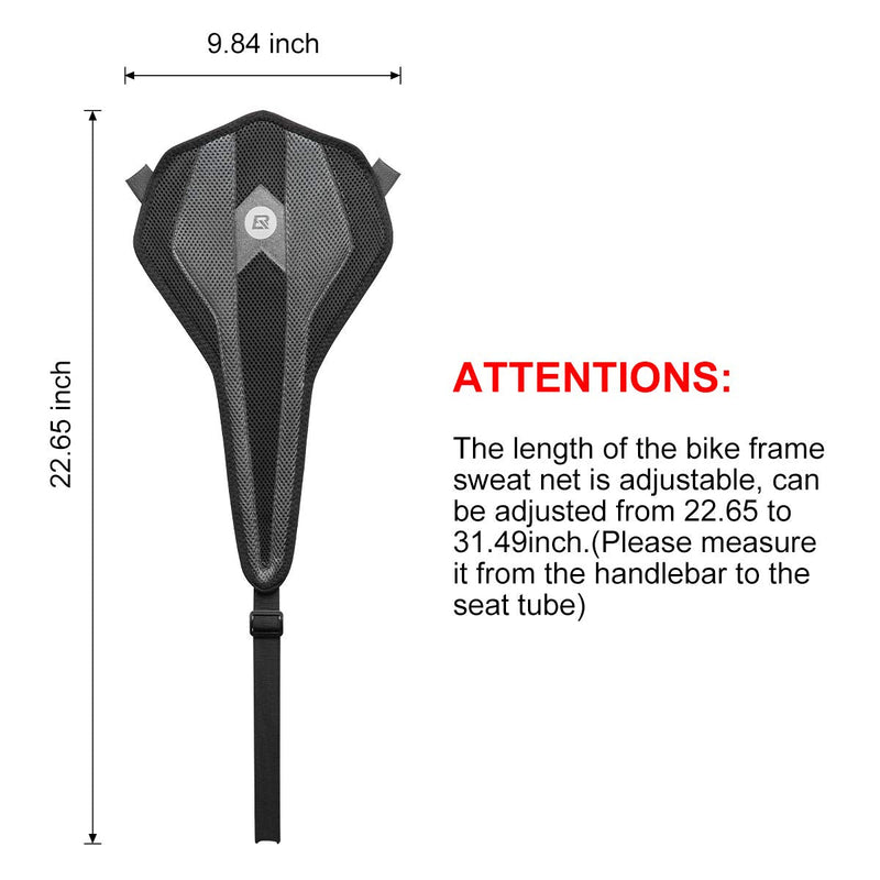 ROCKBROS Bike Trainer Sweat Guard Bicycle Net Frame Cover Absorbs Sweat Protector for Indoor Cycling Training - BeesActive Australia