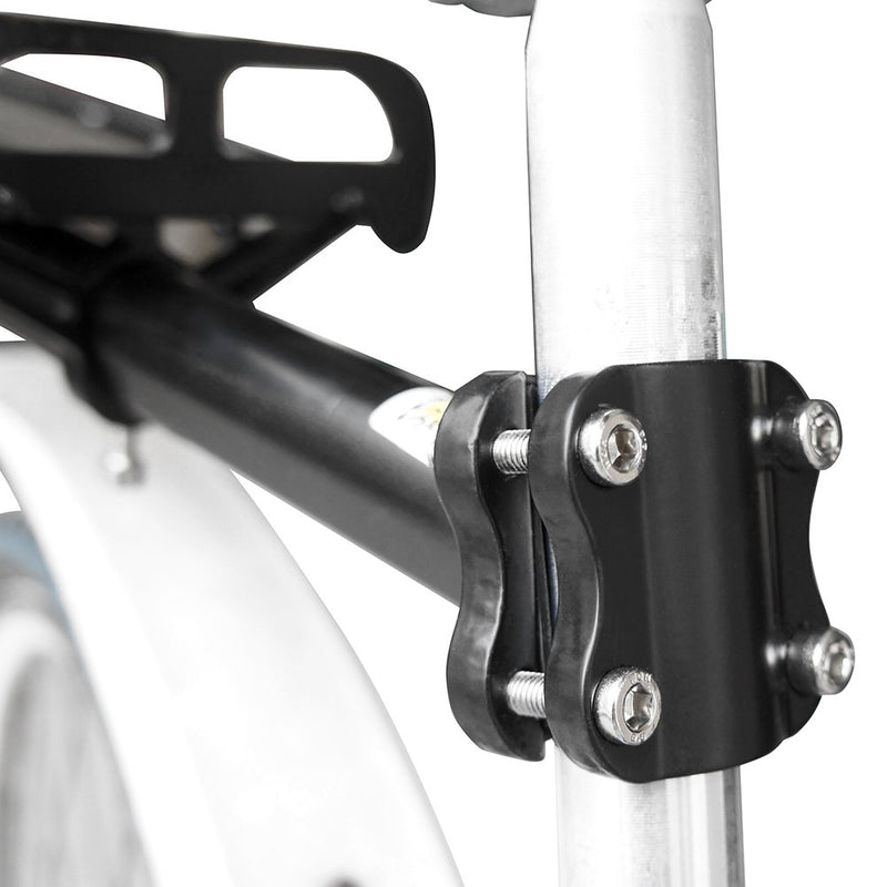 Outtag Retractable Aluminum Alloy Bike Mount Cycle Bicycle Rear Seat Post Rack (Cling-on Easy Install,max Weight 22lb) Max Weight 22lb - BeesActive Australia