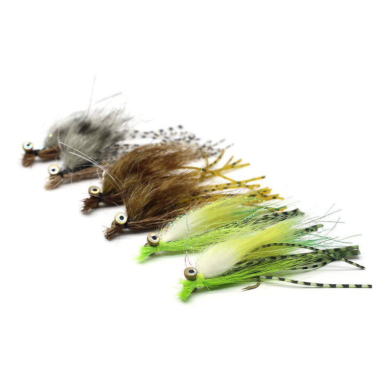 YZD Fly Fishing Big Trout Flies Kit Top 5 Steelhead Flies Flyfishing Gear Premium Wet Dry Flies Trout Lures Streamer Nymph Emerger Fishing Assorted Trout Flies Bass Salmon NZF-03 - BeesActive Australia