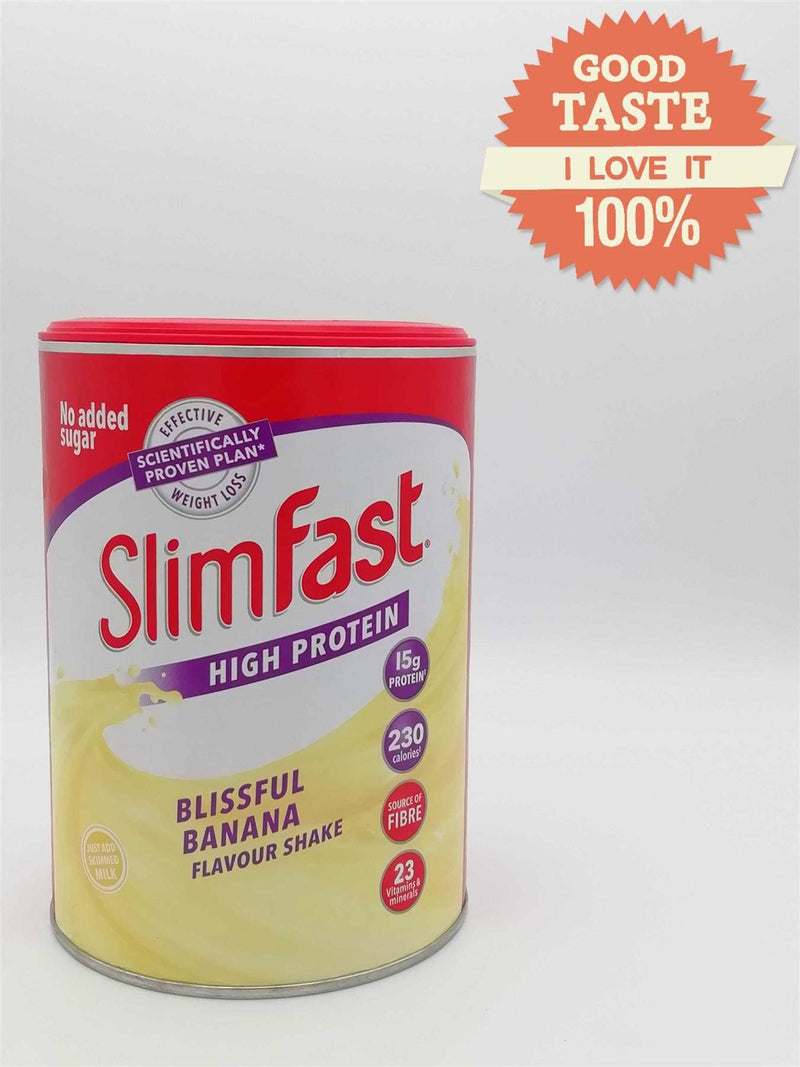 SlimFast High Protein Meal Replacement Shake Summer Banana 365g – Take Advantage of The Slim Fast Magic to Lose Weight, Feel Energised and in Control of Your Life - BeesActive Australia