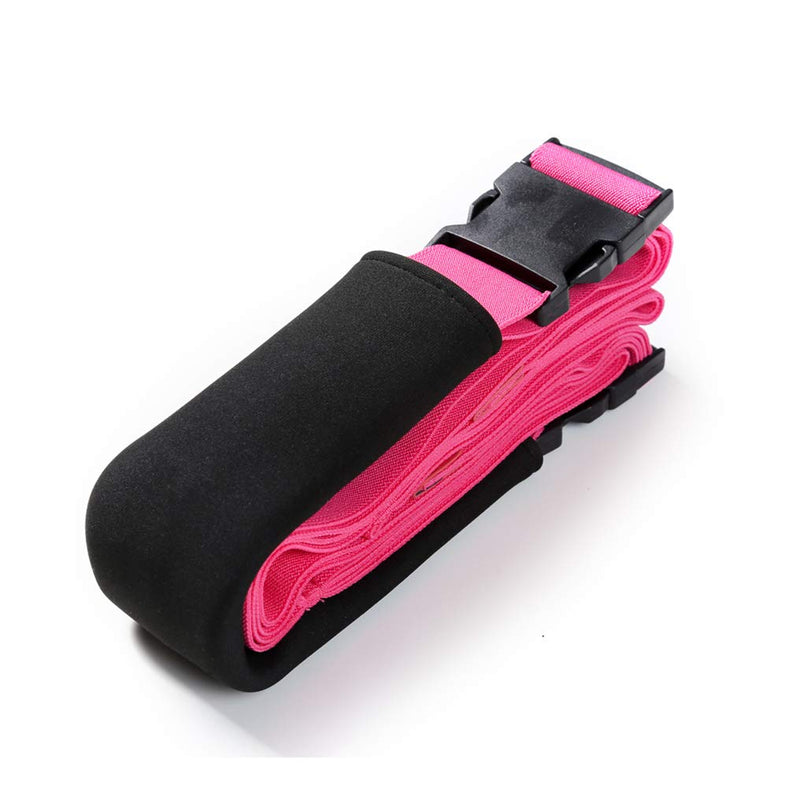 Adjustable Stretch Band ，Kids & Adults Stretching Bands for Cheer Dance, Stretching Leg Strap Great Cheer Dance Gymnastics Trainer Stretching Equipment Taekwondo Training ，Ballet， Yoga，Cheerleading Rose - BeesActive Australia