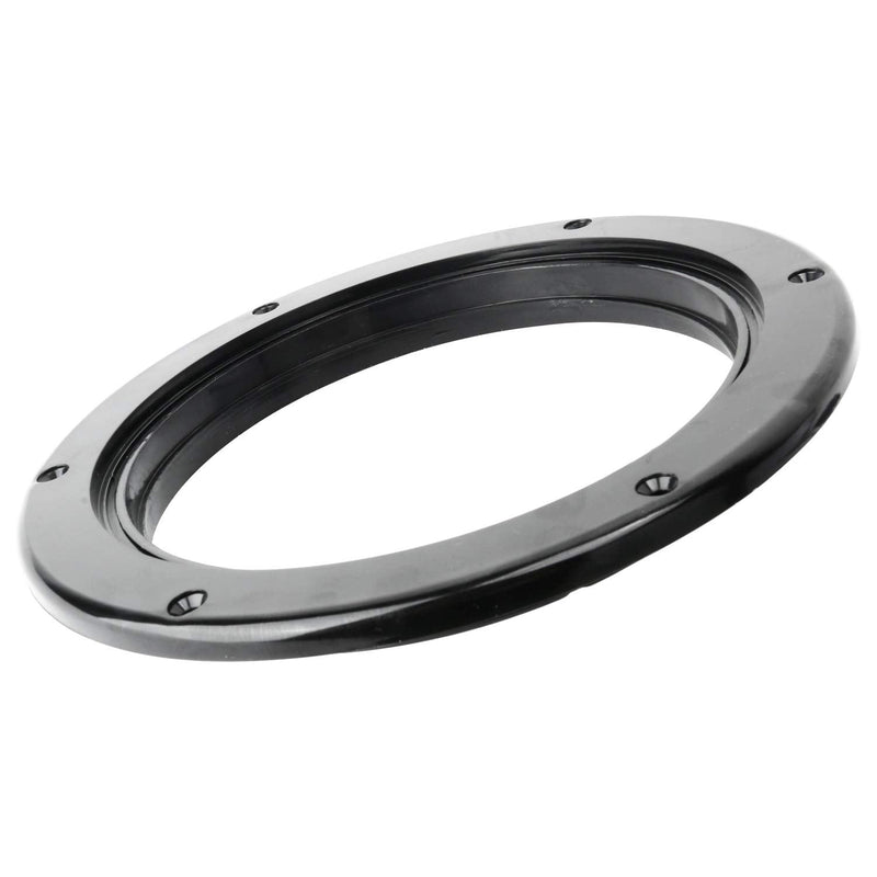 Amarine Made 2 Pack of Boat Round Non Slip Inspection Hatch,Detachable Cover and Pre-drilled Holes in Deck Plate Easily to Install 6" Black - BeesActive Australia