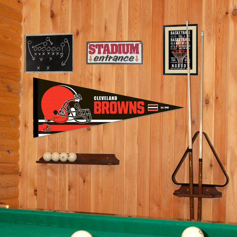 WinCraft Cleveland Browns Pennant Banner Flag - BeesActive Australia