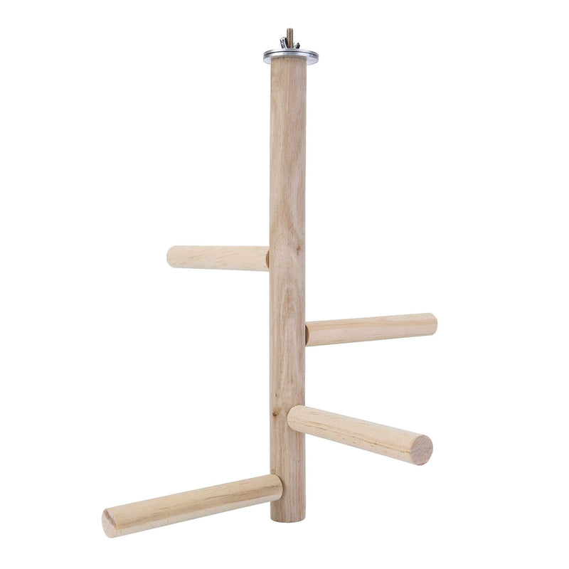 Mogoko Parakeet Perch Bird Natural Wood Stand,Parrot Cage Top Wooden Branches Standing Toys for Small Medium Parrots Conure Budgie Lovebirds - BeesActive Australia
