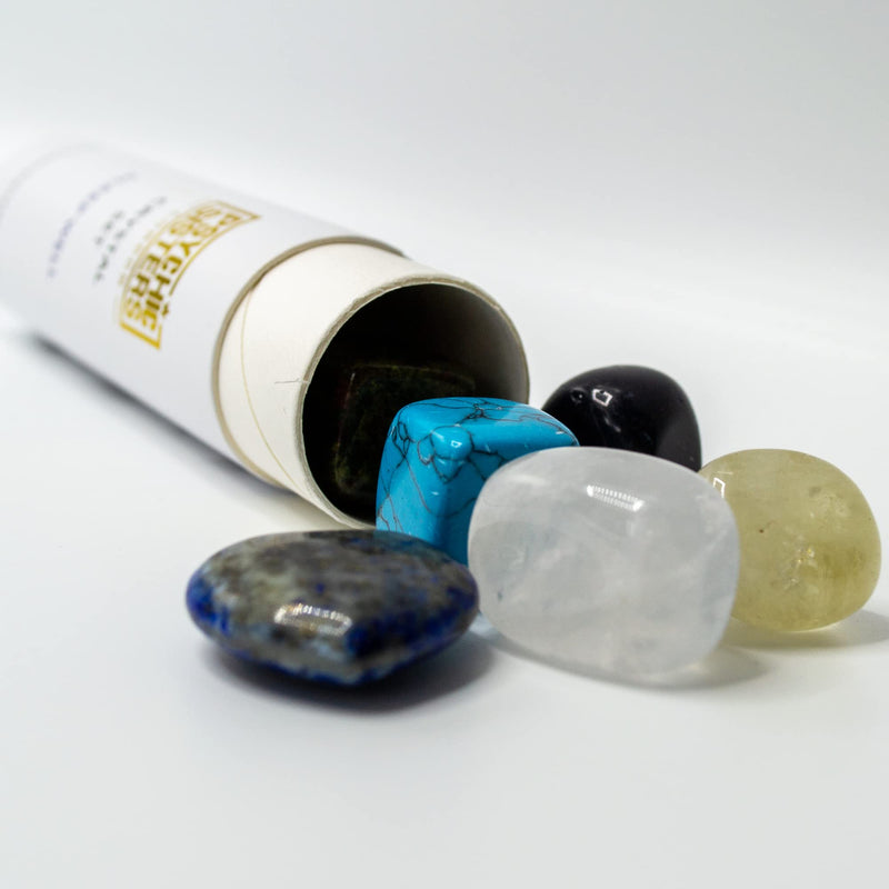 Psychic Sisters - Crystal Set - 7 Different Gemstones - Reiki Cleansed & Energised (Sleep Well) Sleep Well - BeesActive Australia