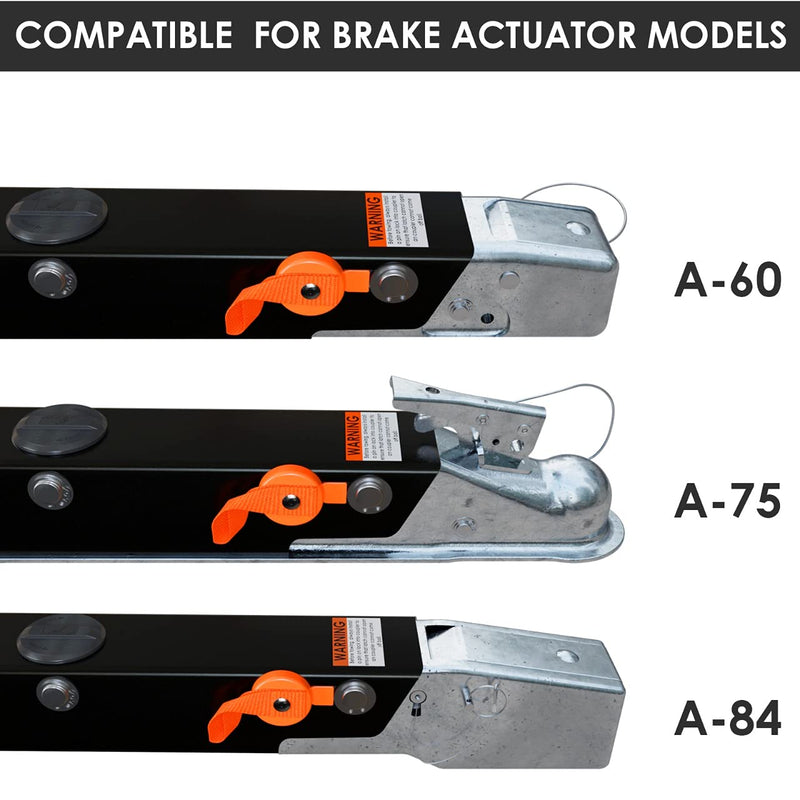 Noa Store Lock Out Key for UFP Surge Brake Trailer - Magnetic with Heavy Duty Strap - Side Brake Lockout Bracket Compatible with - A-60, A-75, A-84 (Pack of 2) - BeesActive Australia