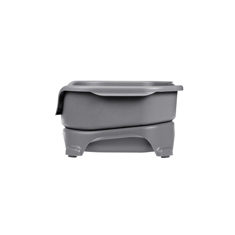 Neater Feeder Express Elevated Cat Bowls - Raised Pet Dish - Stainless Steel Food and Water Bowls for Cats Gunmetal - BeesActive Australia