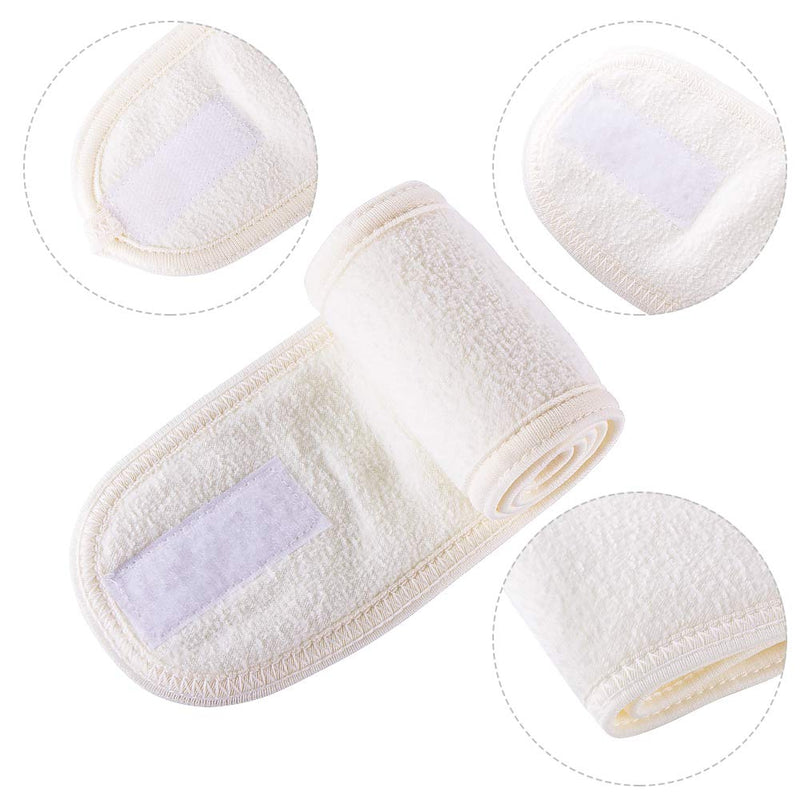 Reusable Makeup Remover Pads & Cloths For Face & Eyes Just Use Water - Washable - EXTRA Large Double-sided Set - Eco-friendly, Suits All Skin Types, With Makeup Headband & Self Adhesive Hooks Three Colors - BeesActive Australia