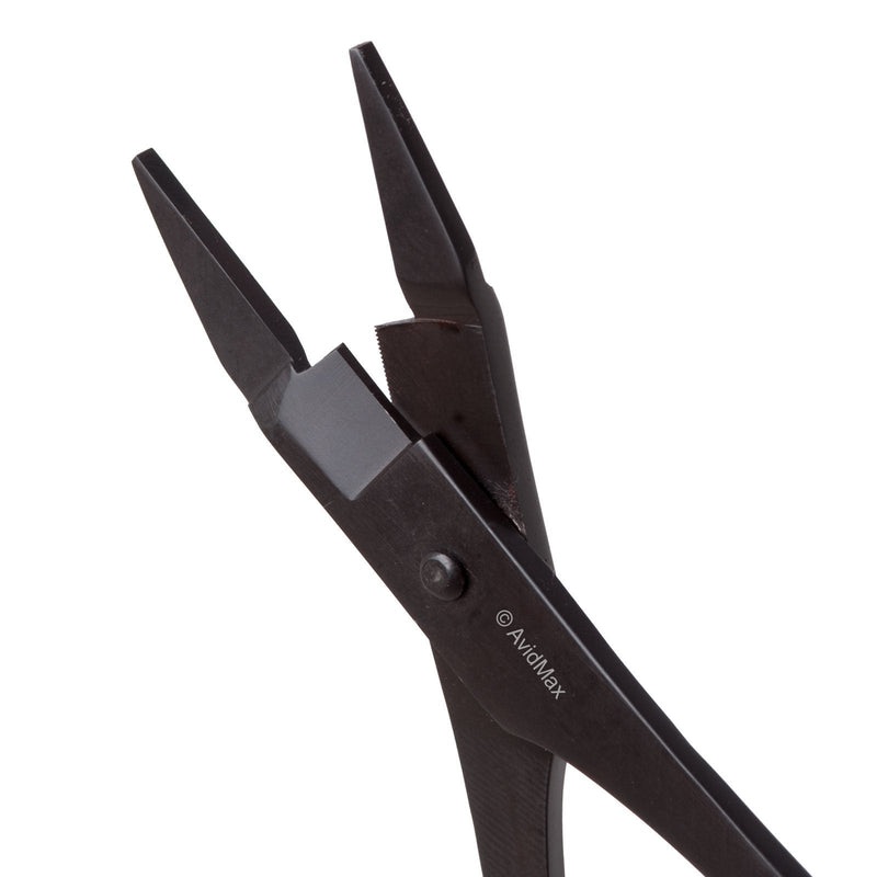 Dr. Slick Scissor Clamp/Barb Crusher, 4-3/4", Black, Straight, S - BeesActive Australia