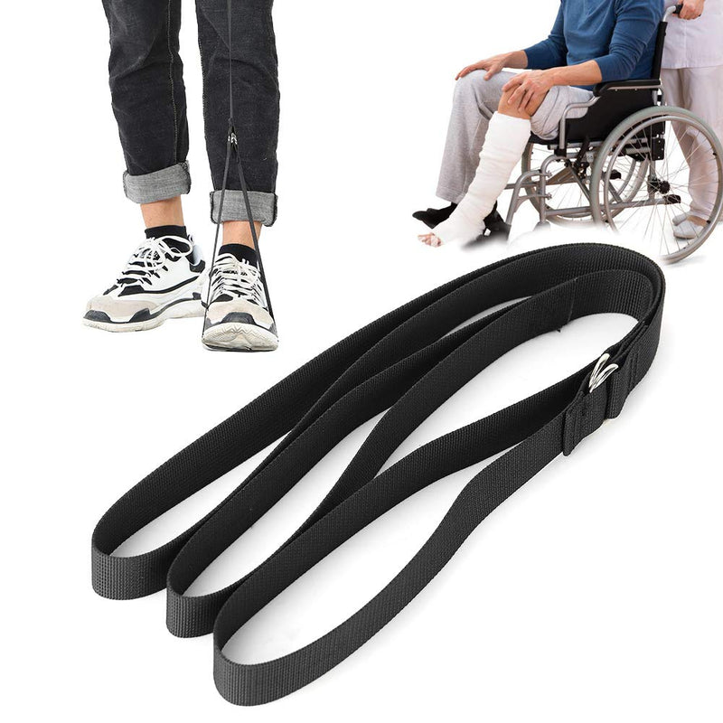 Leg Lifter Strap Foot Rigid Loop Lift for Wheelchair Bed Car, Hip Replacement, Senior & Elderly Mobility Aid Tool - BeesActive Australia