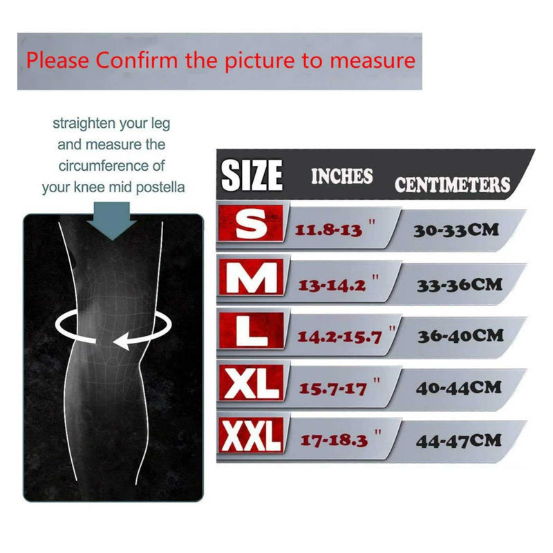 LPONNQ Knee Sleeves Weightlifting Compression Brace Elastic Pads Weight lifting Support Men Women Medium Black - BeesActive Australia