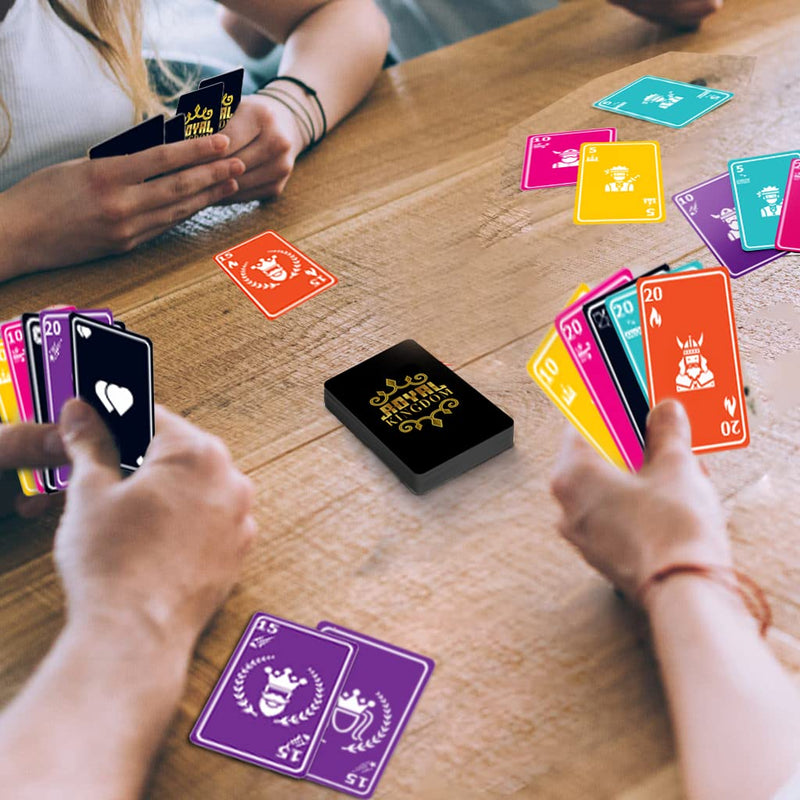 Royal Kingdom - A Strategic Card Game | Family Game for Kids and Adults | Ages 9-99 Years | for 2-6 Players - BeesActive Australia