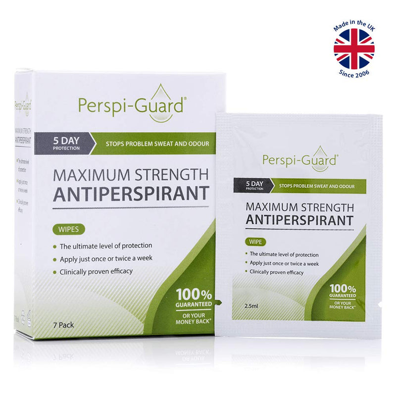 Perspi-Guard Maximum Strength Antiperspirant - Clinically Proven Protection From Problem Sweat And Odour - Made in UK - Twin Pack Offer - BeesActive Australia
