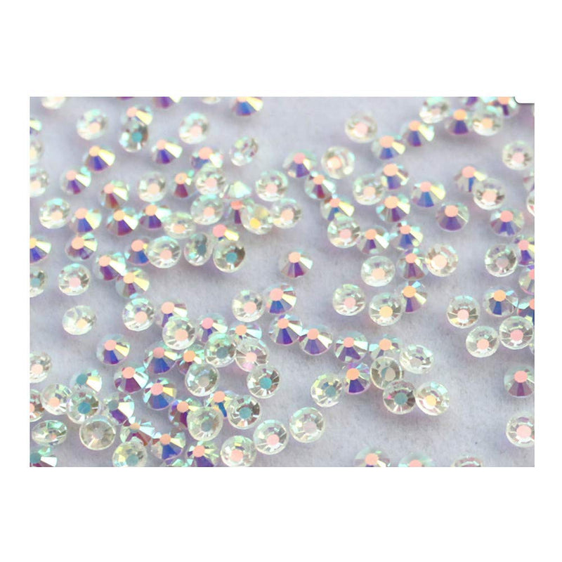 Egoshop 1728 Pcs Rhinestones Set, Round Flact Back Crystal Rhinestone, Colorful Nail Rhinestones, Flatback Rhinestones for Diamond Painting,Nails, Clothes, Face, Jewelry (Star) star - BeesActive Australia
