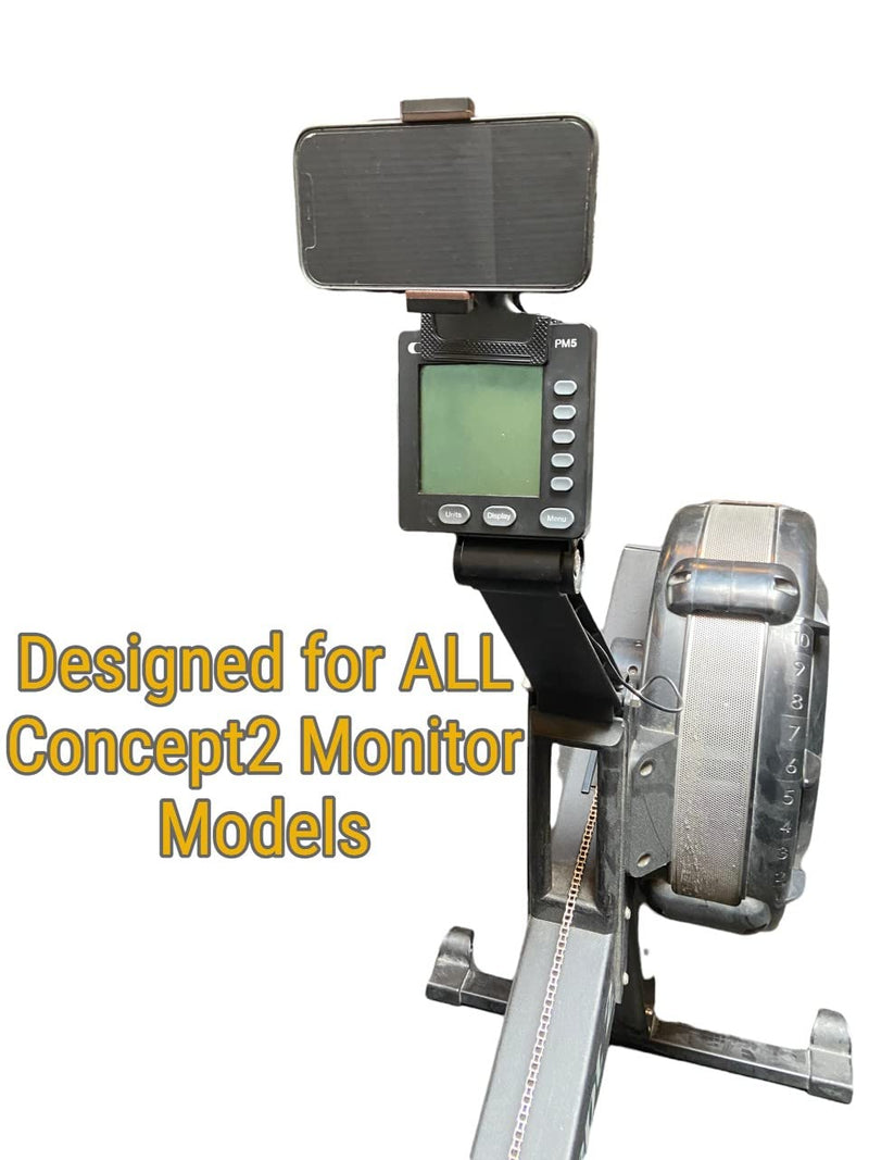 TreadLife Fitness Rowing Machine Phone Holder - Compatible with Concept 2 (All Models) - BeesActive Australia