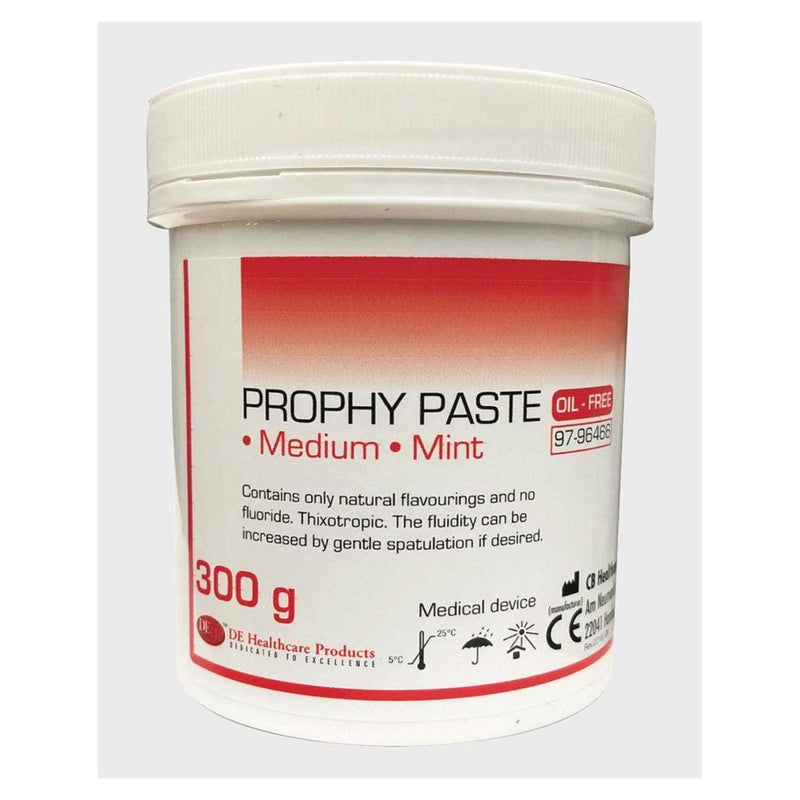 Dental Mint Flavour Medium Prophylaxis 300g Prophy Paste Prophylaxis Teeth Polishing Cleaning Stain Removal - BeesActive Australia