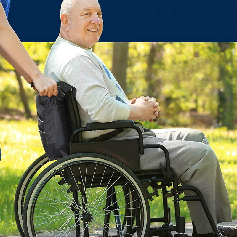 Wheelchair Lap Strap Wheelchair Belt Strap Wheelchair Adjustable Buckle Strap Cushioning Seat Belt for Take Care of Patient(Black) - BeesActive Australia