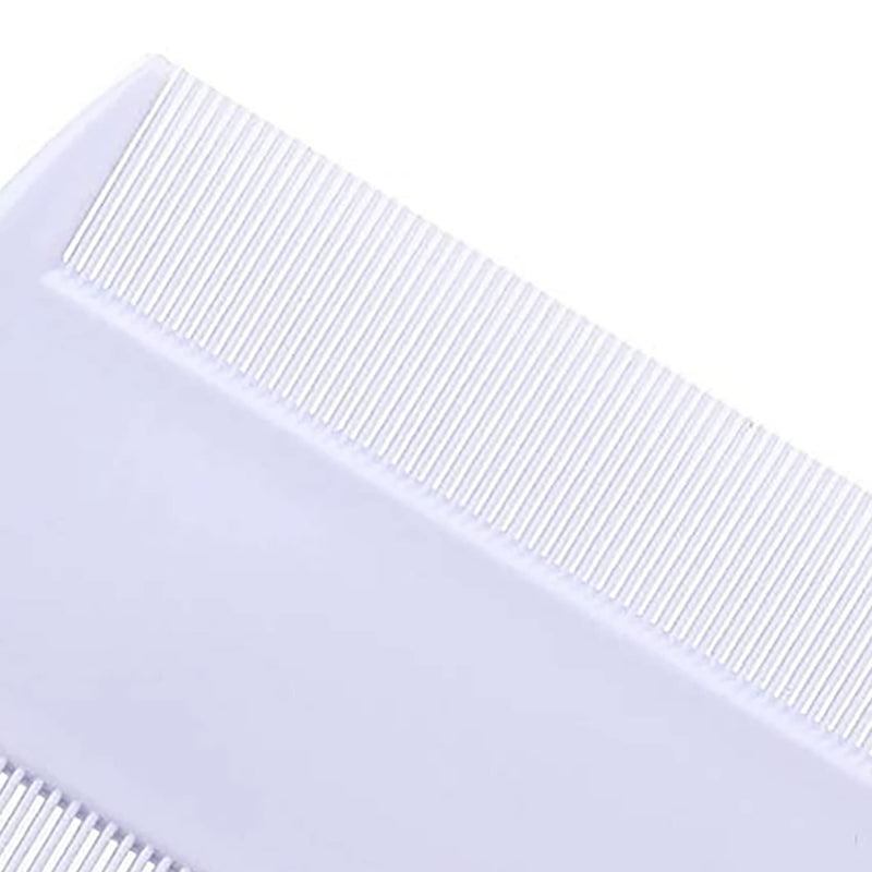 4 X Nit Comb Headlice Double Sided Lice Combs Dectection for Kids Pets and Adults White Colour - BeesActive Australia