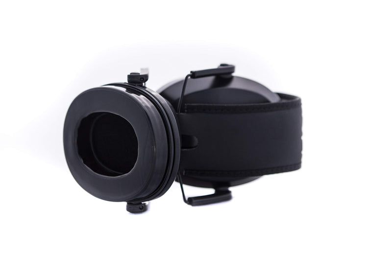 Pro Ears Ultra Gel 25, Noise Reduction Ear Muffs, Passive Hearing Protection, Safety & Comfort in Moderate to Loud Noise Environments, NRR 25, Slim Design, Includes Aviator Gel Ear Seals, Black - BeesActive Australia