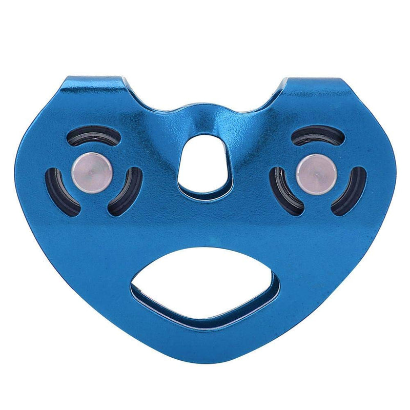 Climbing Pulley Alloy Constructed Single Swivel Rope Pulley Block for Hitch Tending Rigging Arborist Safety Equipment Blue - BeesActive Australia