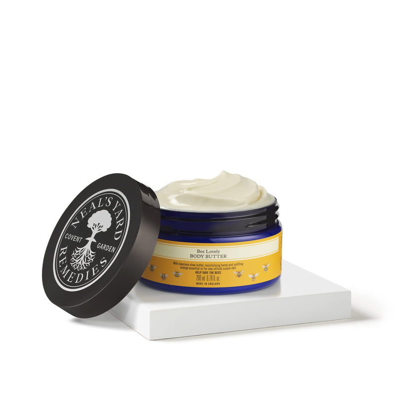 Neal's Yard Remedies Bee Lovely Body Butter | Velvety Soft Skin | Lifts Spirits | 200g - BeesActive Australia