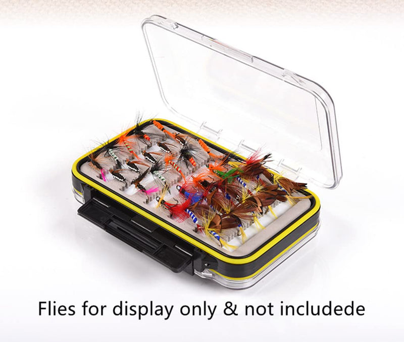 Toasis Two Sided Plastic Box Waterproof Fishing Fly Box for Dry Flies - BeesActive Australia