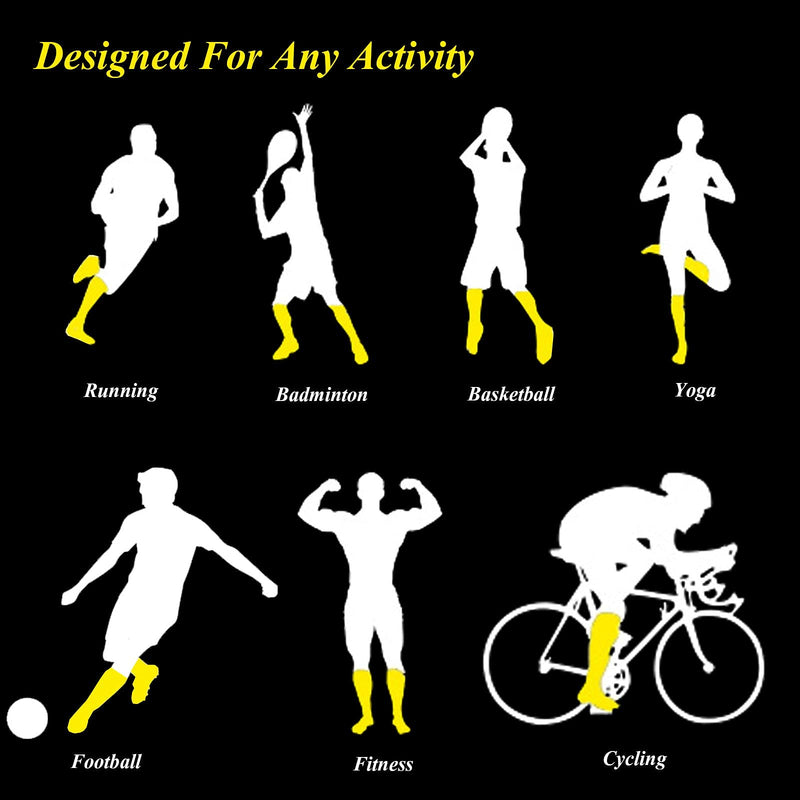 Compression Socks for Men & Women Medical Grade 20-30mmHg Knee High Sports Socks for Running, Cycling, Fitness Blue - BeesActive Australia