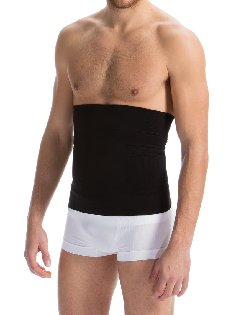 Farmacell 405 Men's waist control belt shaping band, 100% Made in Italy XX-Large Black - BeesActive Australia