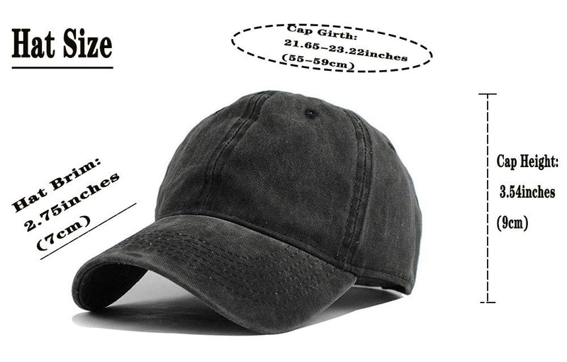 OASCUVER Printed Lake Life Hat Distressed Cotton Adjustable Beach Life Unisex Baseball Cap Lake Life Deep Heather One Size - BeesActive Australia
