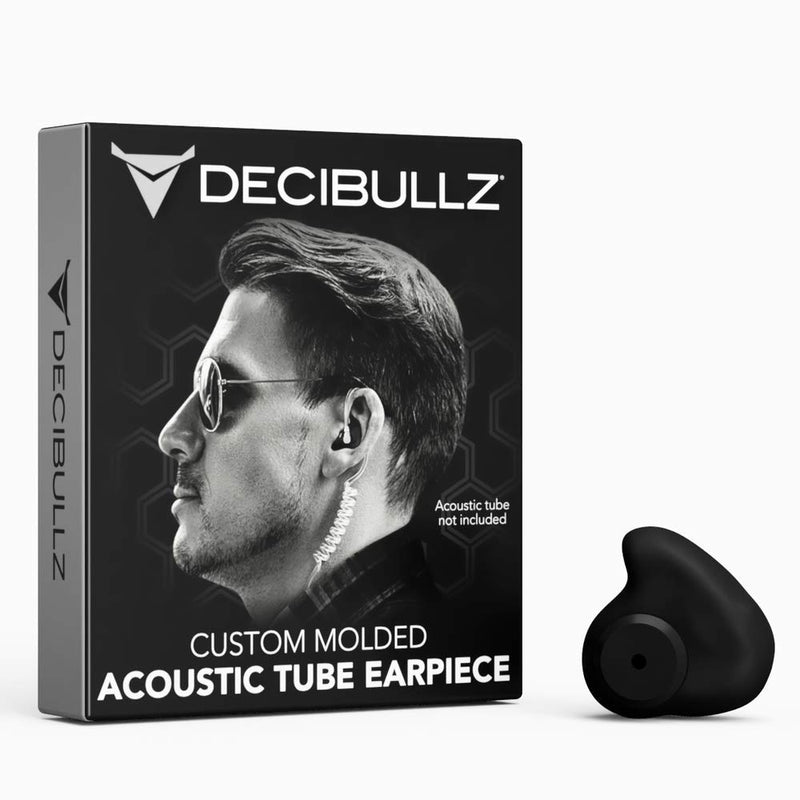 Decibullz - Custom Molded Security Radio Adapters, Thermo-Fit Earpieces Designed for Clear Acoustic Tube Radios, Isolation - BeesActive Australia