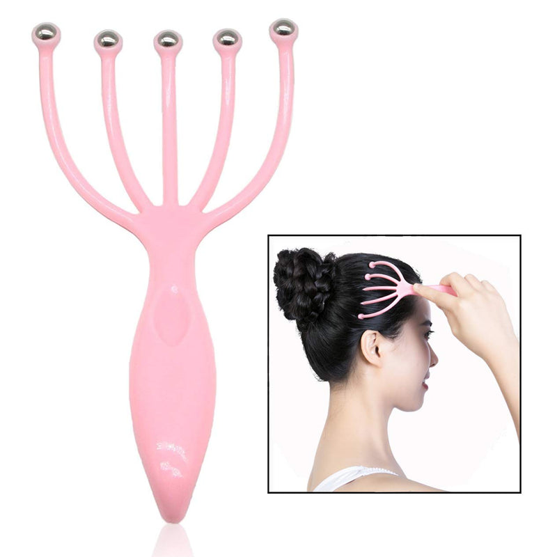 Xrten Portable Scalp Massage Claw, Head Stress Relaxation Massager Claw to Promote Head Blood Circulation Tool - BeesActive Australia