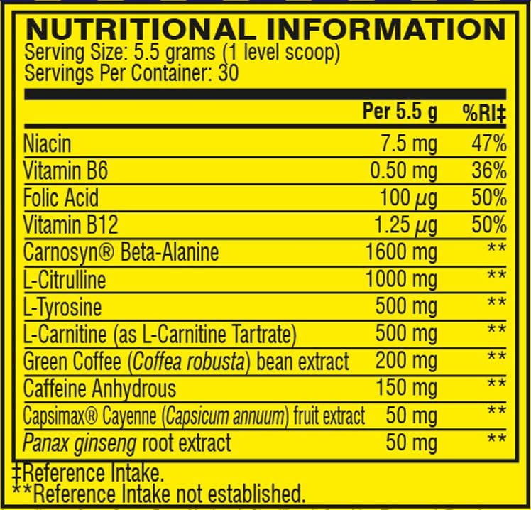 C4 Ripped Pre Workout Powder ICY Blue Raspberry | Preworkout Energy Drink Supplement | 150mg Caffeine + Beta Alanine + Green Coffee Bean Extract for Men and Women | 30 Servings 30 Servings (Pack of 1) - BeesActive Australia
