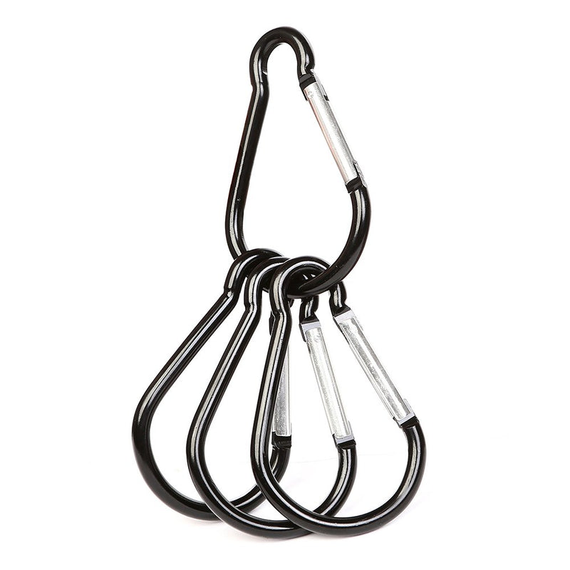 10PCS 4"/10cm Large Carabiner Clip,Strong Unlocking Caribeaner Keychain Pack for Backpack Hook, Light Duty Paracord Umbrella e Parachute para Cord AccessoriesRop - BeesActive Australia