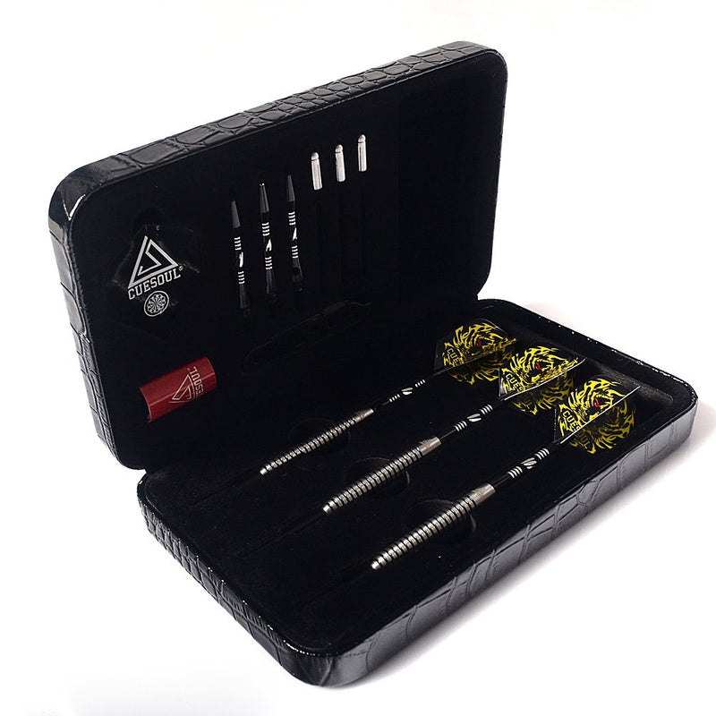 [AUSTRALIA] - CUESOUL Tungsten Steel Tip Darts- Precise Barrels 18 19 21 24 Grams 25 Grams-Luxury Case 