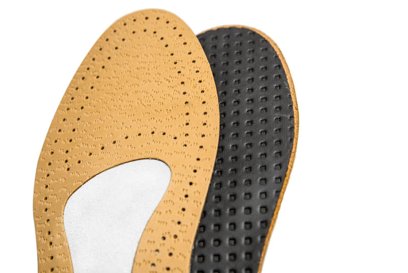 Kaps Orthotic Leather Shoe Insoles For Morton's Neuroma And Forefoot Pain, With Metatarsal Arch Support And Cushion, For Men & Women, 40 EUR / 7 UK Women / 6 UK Men, Beige 40 EUR / L9 AUS Women / M6 AUS Men - BeesActive Australia