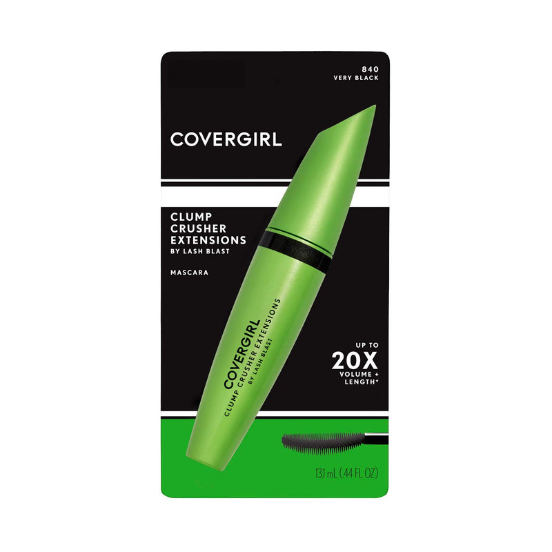 COVERGIRL Clump Crusher Extensions LashBlast Mascara, Very Black, Pack of 1 0.44 Fl Oz (Pack of 1) - BeesActive Australia