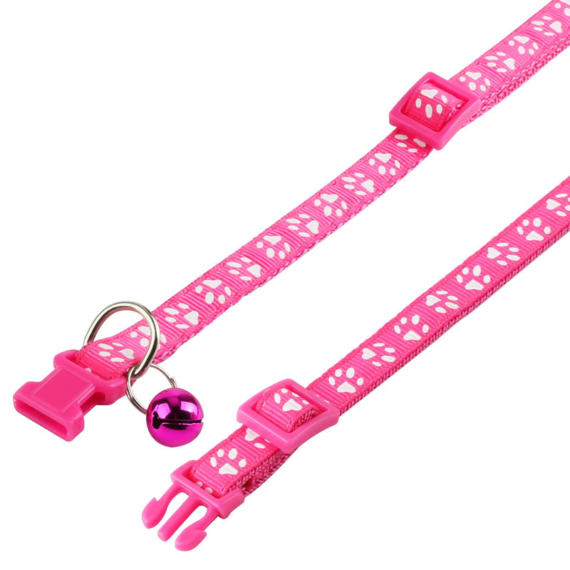 Puppy Collars with Bell-Adjustable Litter Collars Pups - Kitten Collar for Newborn pet Non-Breakaway A - BeesActive Australia