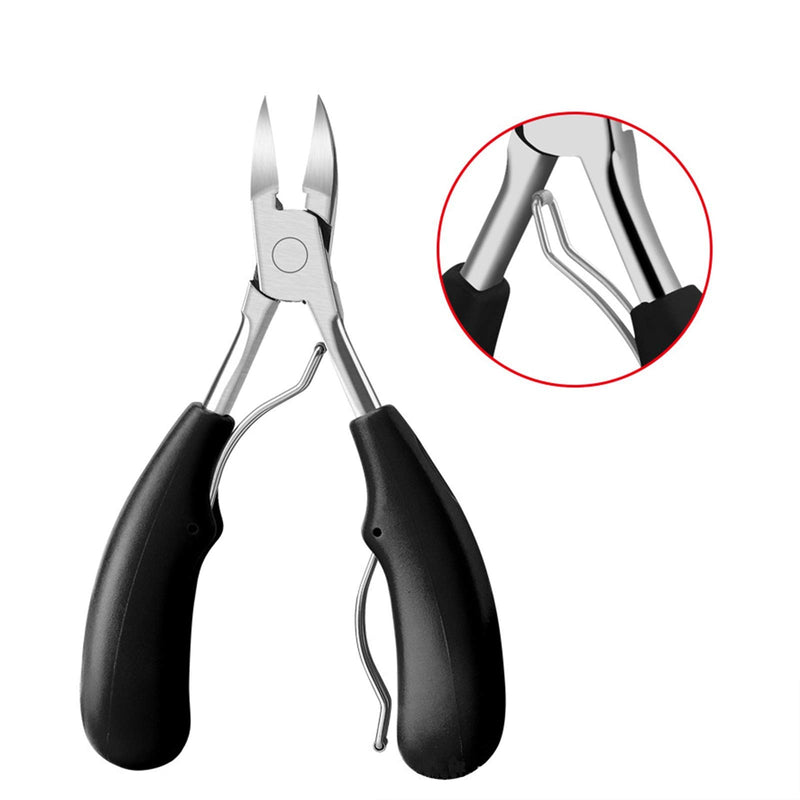 Dr.Pedi Ingrown Toenail Tool Set with Nail Nippers Lifter Corrector Portable Box Pedicure Treatment Kit for Thick Fingernails Toenails, Podiatrist Toenail Tool -Stainless Steel - BeesActive Australia